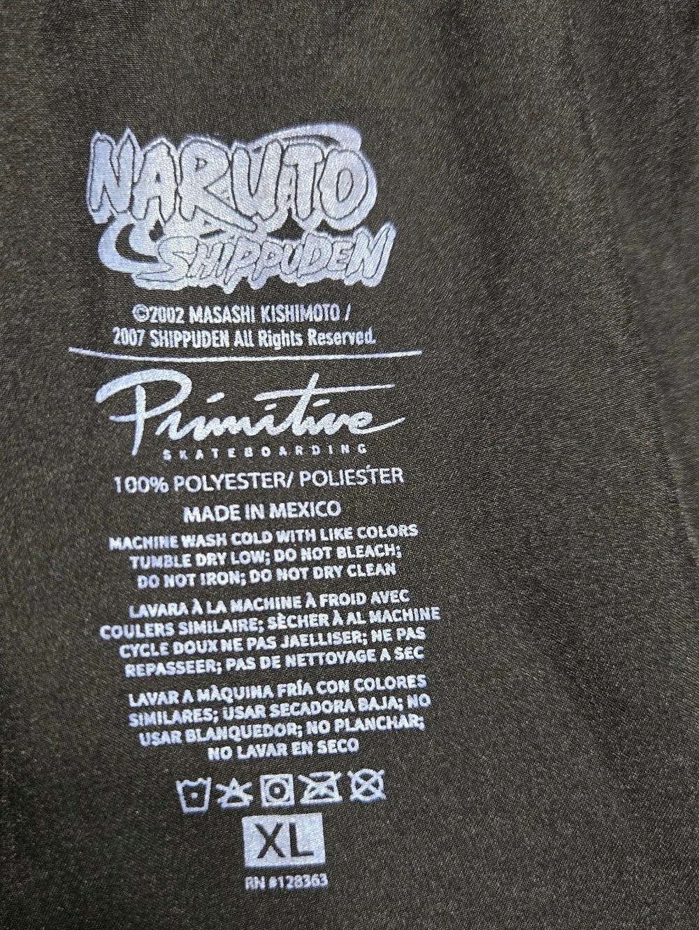NWT Primitive x Naruto Shippuden Men's Akatsuki Swimming Board Shorts sz XL